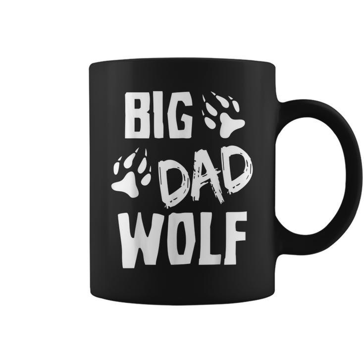 Mens Big Dad Wolf Costume Halloween Daddy Funny Dad Fathers Day  Coffee Mug