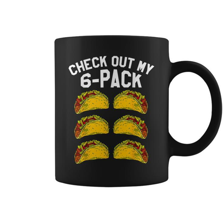 Mens Fitness Taco Funny Mexican Gym For Taco Lovers Coffee Mug
