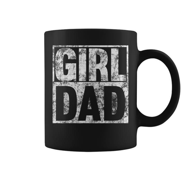 Mens Girl Dad  For Men Hashtag Girl Dad Fathers Day Daughter  Coffee Mug