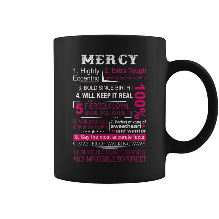 Mercy Name Gift 100 Mercy Coffee Mug