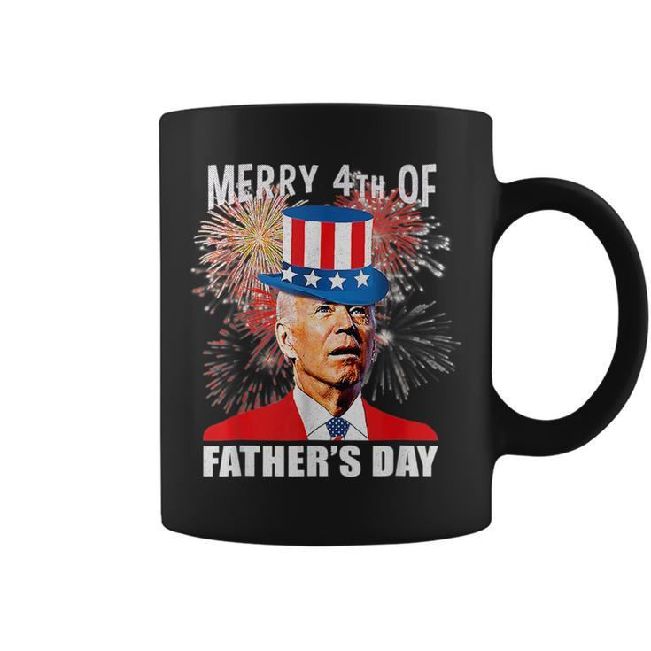 Merry 4Th Of Fathers Day July 4Th America Joe Biden Usa   Coffee Mug