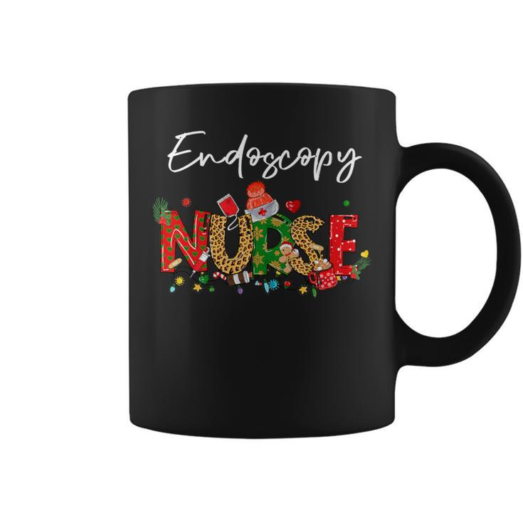 Merry Christmas Nurse Endoscopy Nurse Christmas Pattern Coffee Mug
