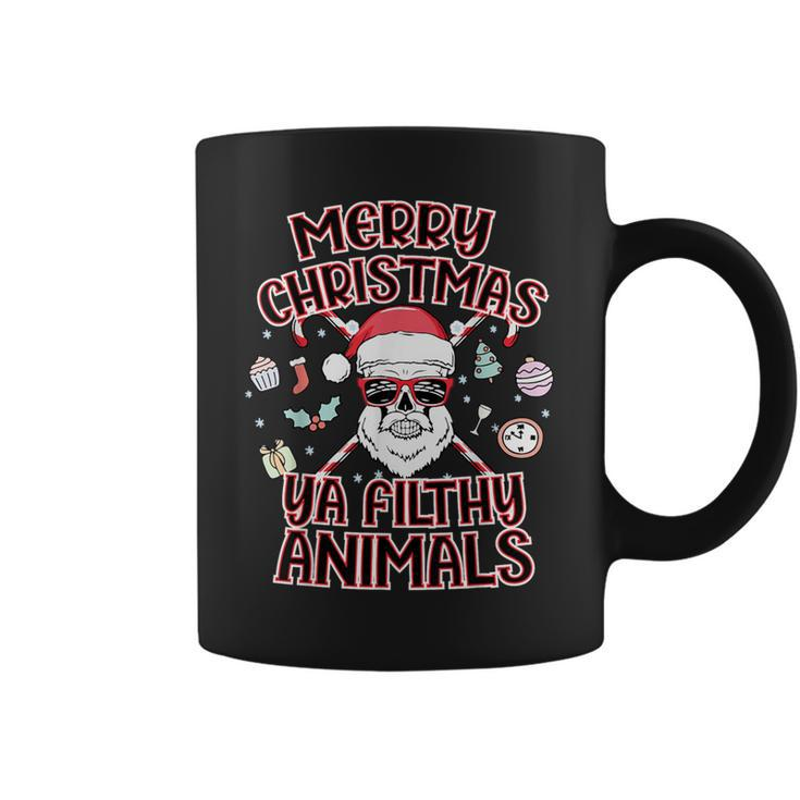 Merry Christmas Ya Filthy Animals Christmas Xmas Party Coffee Mug