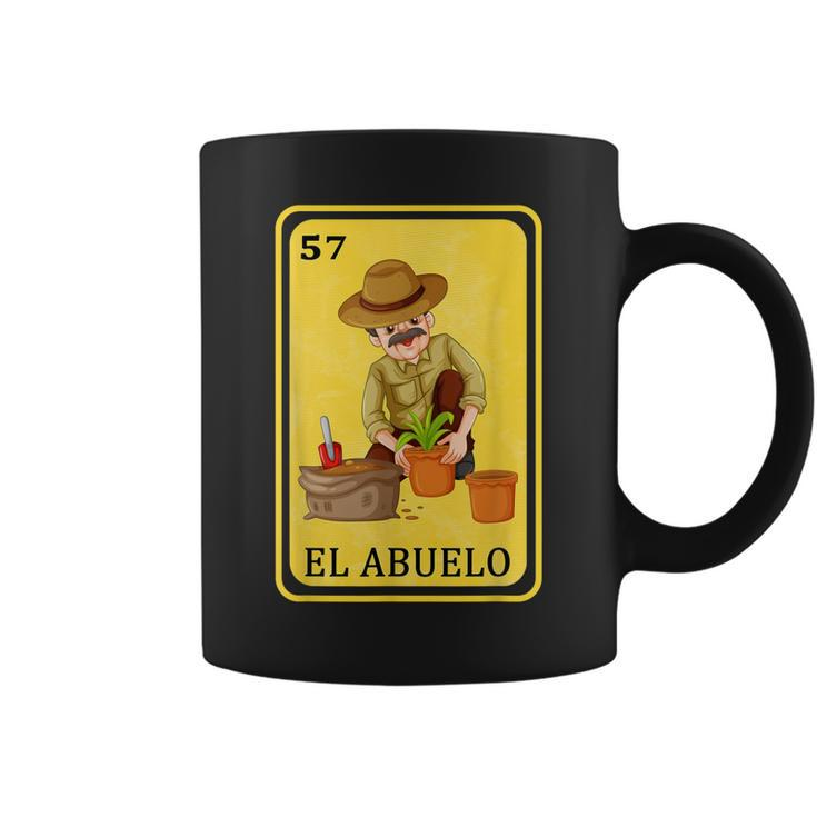Mexican Grandpa Father Dad Spanish Lottery Bingo El Abuelo  Gift For Mens Coffee Mug