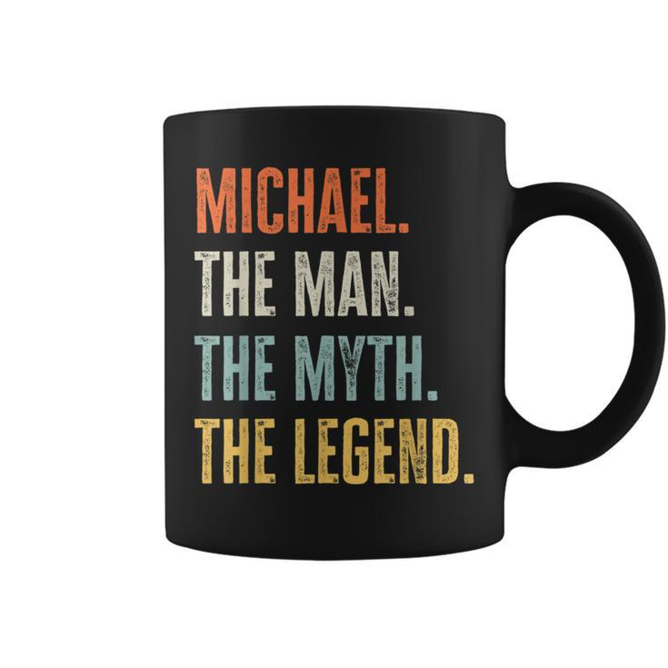 Michael The Best Man Myth Legend Funny Best Name Michael  Coffee Mug
