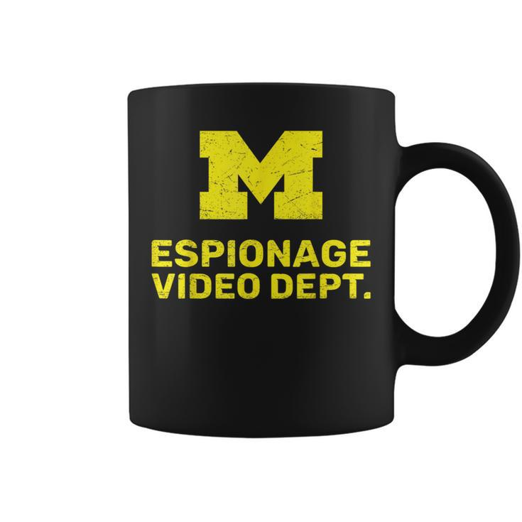 Michigan Espionage Dept Michigan Video Espionage Department Coffee Mug