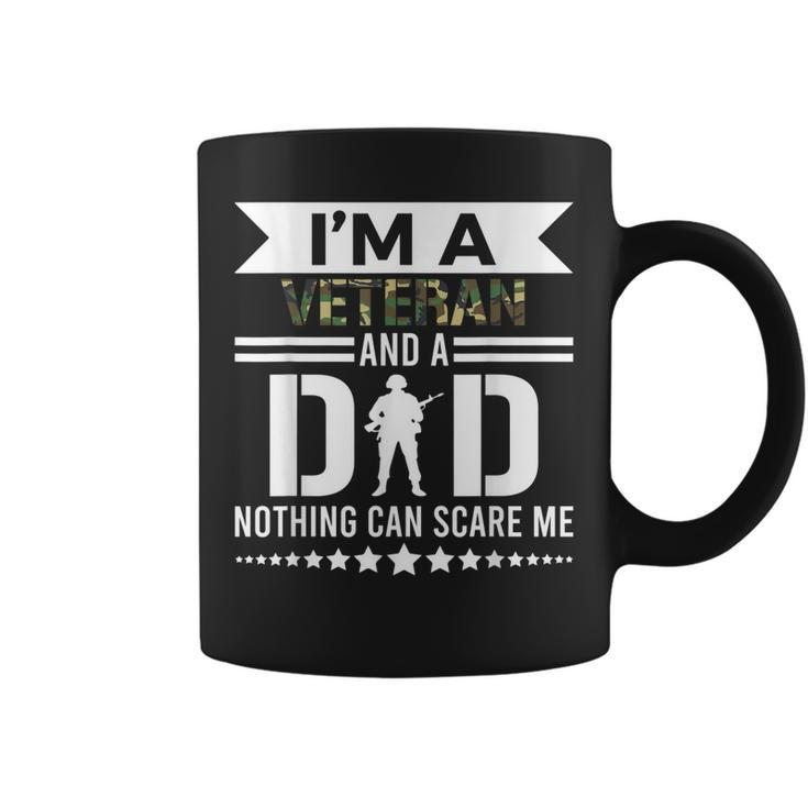 Military Patriotic War Veteran Dad Fathers Day Usa  Coffee Mug