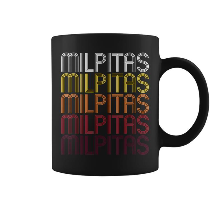 Milpitas Ca Vintage Style California Coffee Mug