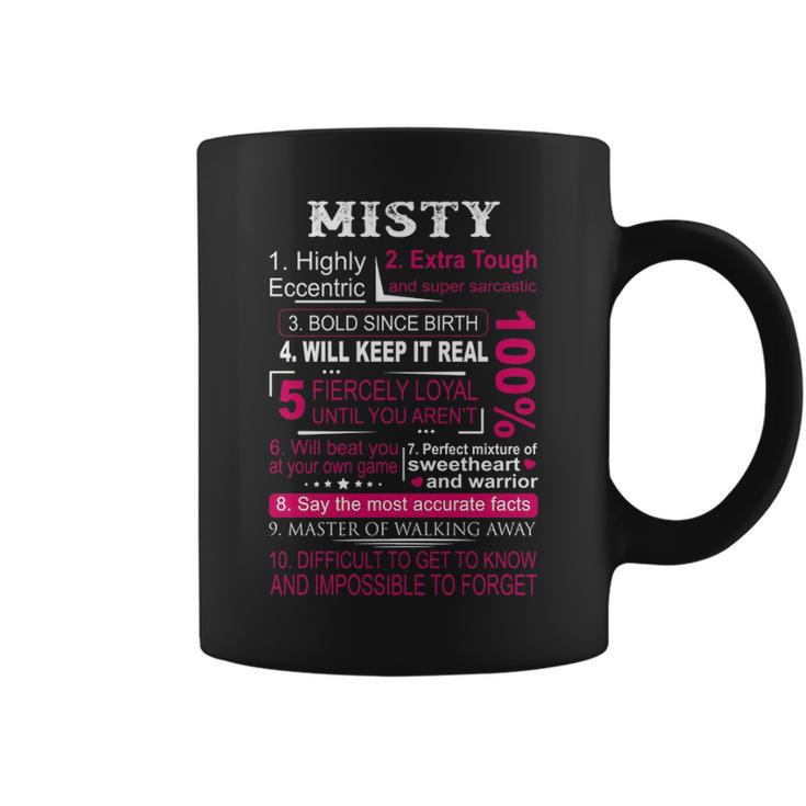 Misty Name Gift 100 Misty Coffee Mug