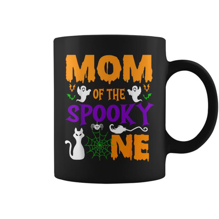 Mom Halloween 1St Birthday Mom Of The Spooky One Boy Coffee Mug