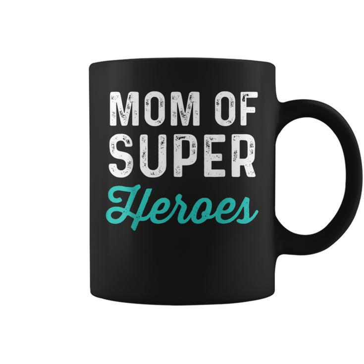 Mom Of Super Heroes | Funny Mommy Superhero Movie Gifts For Mom Funny Gifts Coffee Mug