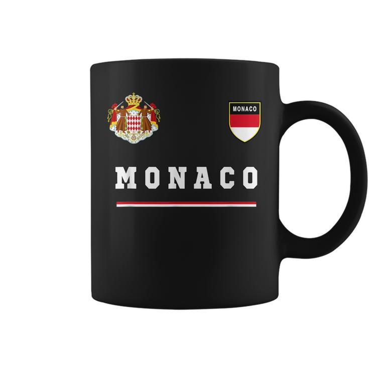 Monaco SportSoccer Jersey  Flag Football  Coffee Mug