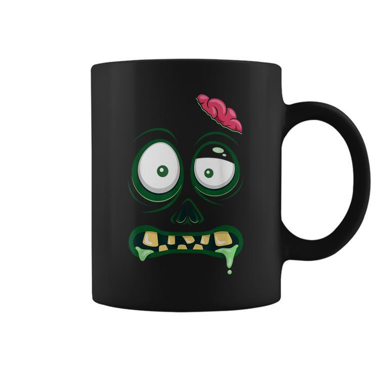 Monster Face Halloween Matching Costume Zombie Kid Coffee Mug