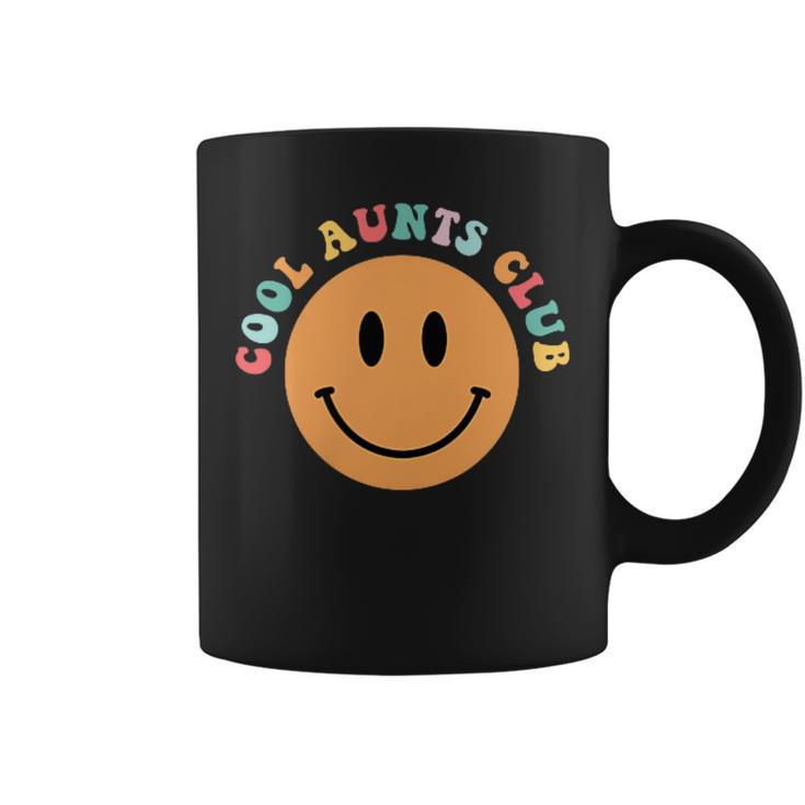 Mothers Day Groovy Auntie  Cool Aunts Club 2 Sided Coffee Mug