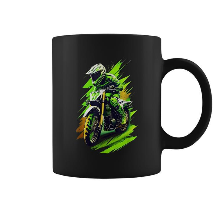 Motocross Dirt Bike Motocross Dirtbike Enduro  Coffee Mug