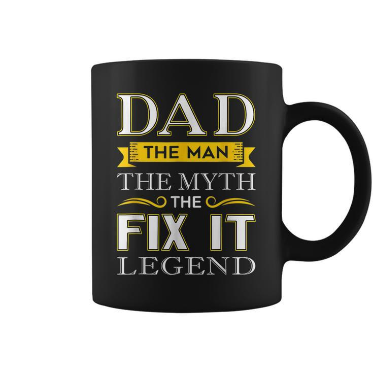 Mr Fix It Dad Gifts Fathers Day Handy Man  Gift For Mens Coffee Mug