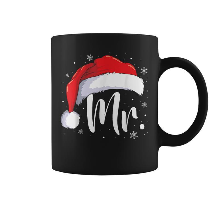 Mr Mrs Claus Christmas Couples Matching His And Her Pajamas Coffee Mug