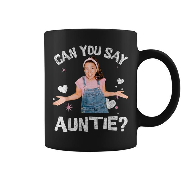 Ms Rachel Birthday Can You Say Auntie Aunt Coffee Mug