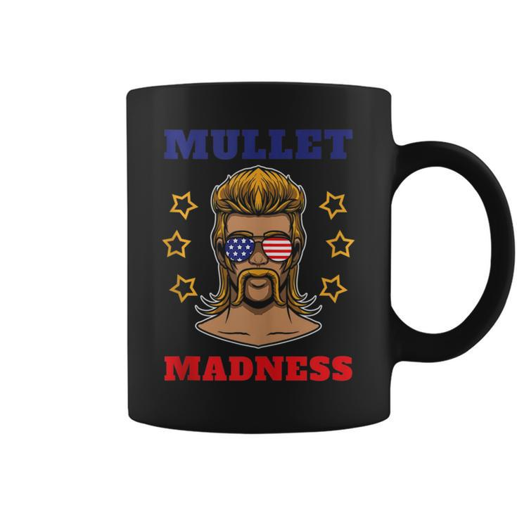 Mullet Madness - Mullet Pride Funny Redneck Mullet  Coffee Mug