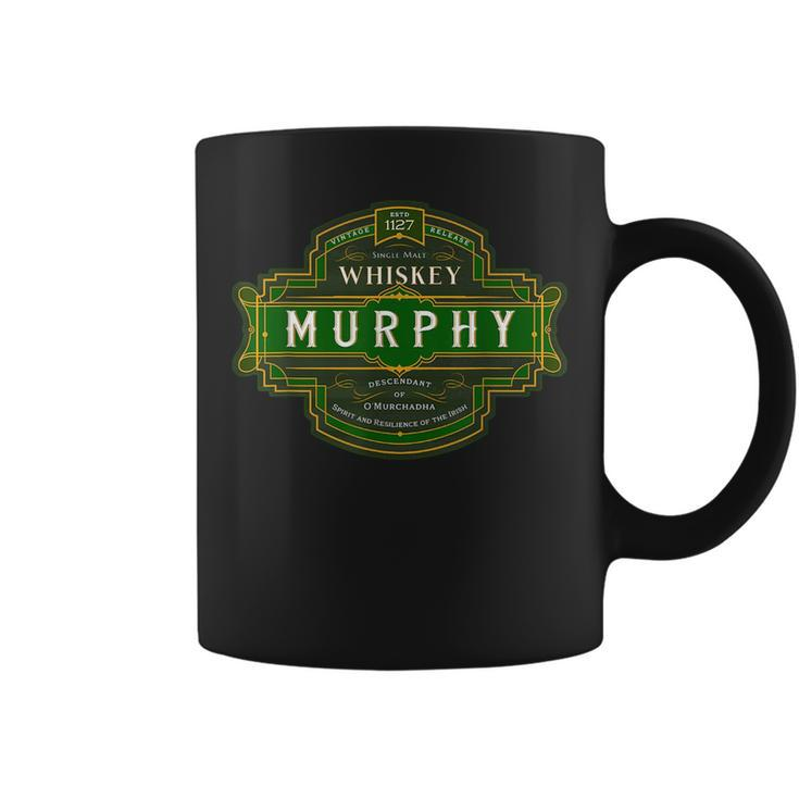 Murphy Whiskey  Old Irish Family Names Whiskey Brands Coffee Mug