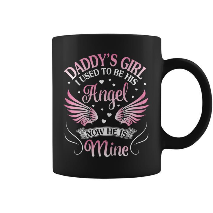My Dad Is My Guardian Angel Daddys Girl  Daughter Coffee Mug