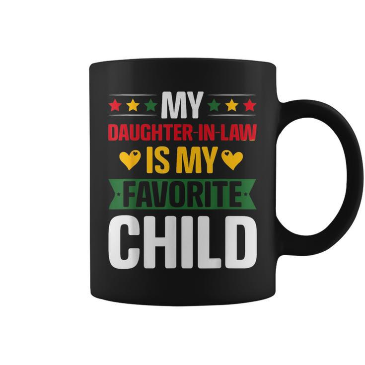 My Daughter In Law Is My Child Father Kid Family Junenth  Coffee Mug