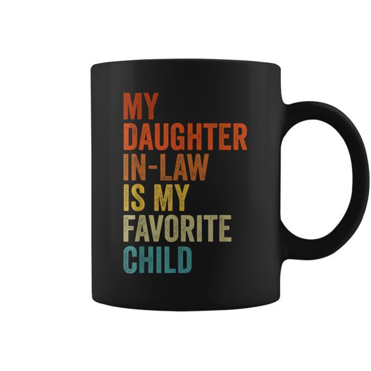 My Daughter In Law Is My Favorite Child Father In Law Day Coffee Mug