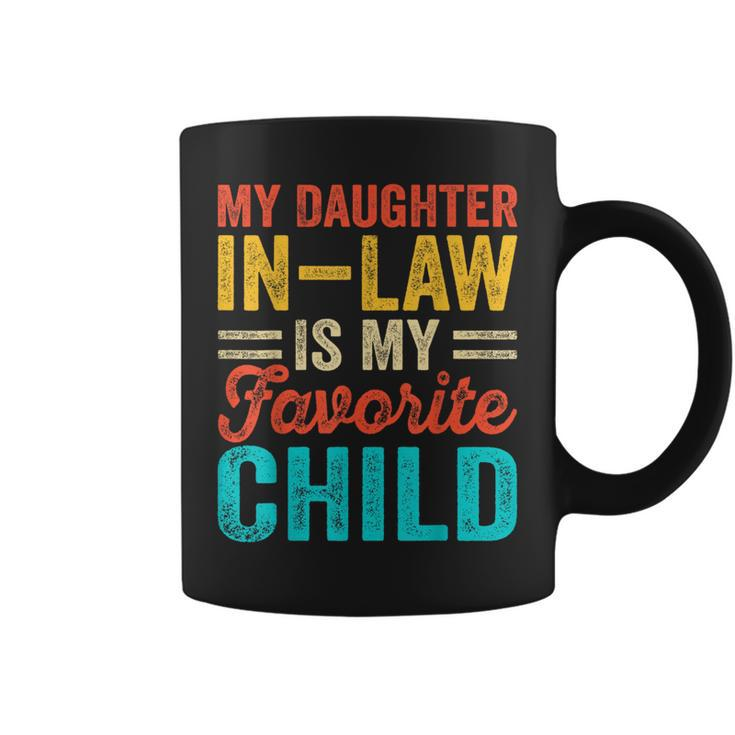 My Daughter-In-Law Is My Favorite Child Funny Family Coffee Mug