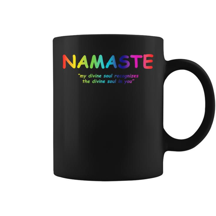 Namaste Personal Development Coffee Mug
