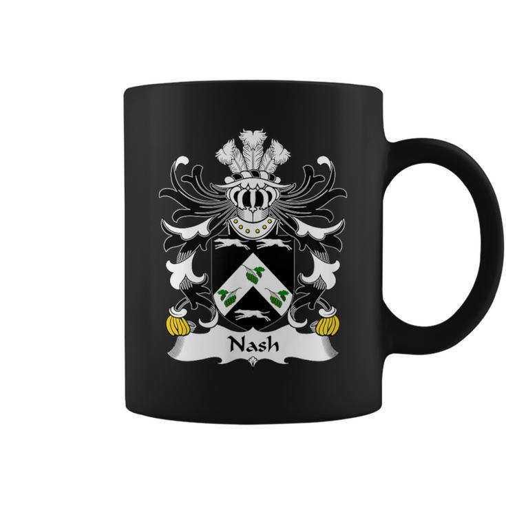 Nash Coat Of Arms Family Crest Coffee Mug