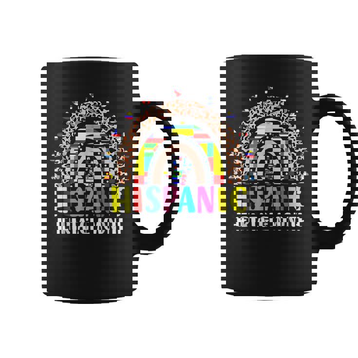 National Hispanic Heritage Month Rainbow All Countries Flags Coffee Mug