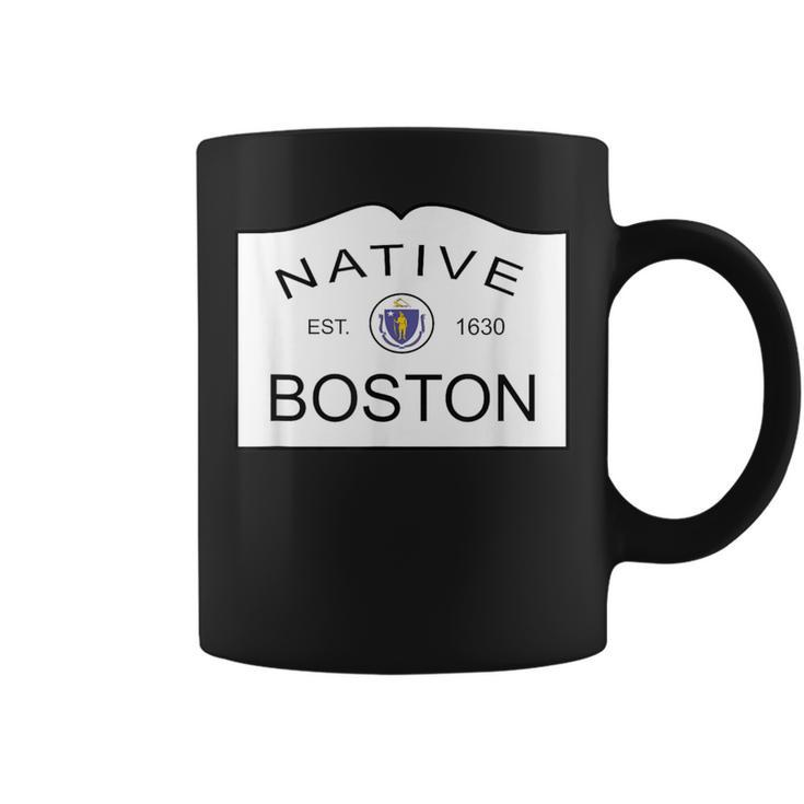 Native Boston Massachusetts Ma City Town New England Mass Coffee Mug