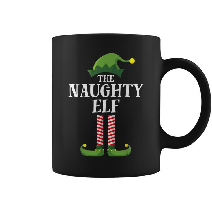 Naughty Elf Matching Family Group Christmas Party Coffee Mug