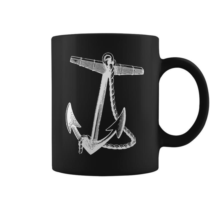 Nautical Ships Anchor Sailing Naval  Coffee Mug