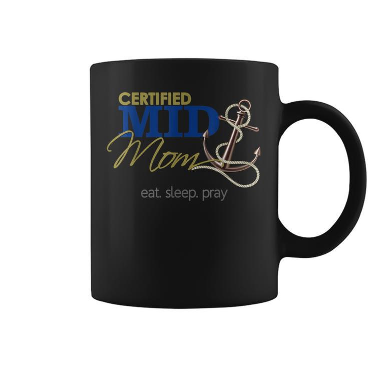 Naval Academy Usna Mom Coffee Mug