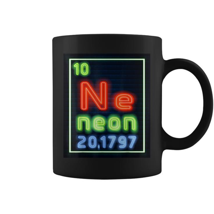 Neon Element Of The Chemistry Periodic Table Science Nerds Coffee Mug