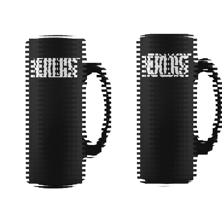 Neurologist Job Title Work Uniform Costume Funny  Coffee Mug