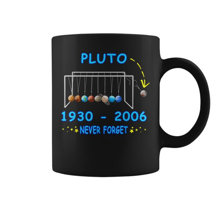 Never Forget Pluto Funny Planet Pluto  Coffee Mug