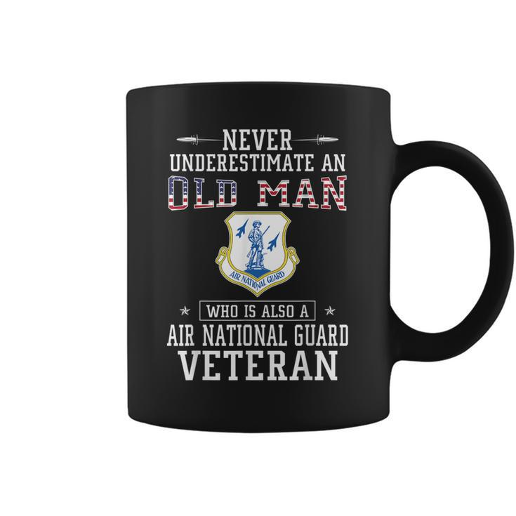 Never Underestimate A Air National Guard Veteran  Coffee Mug