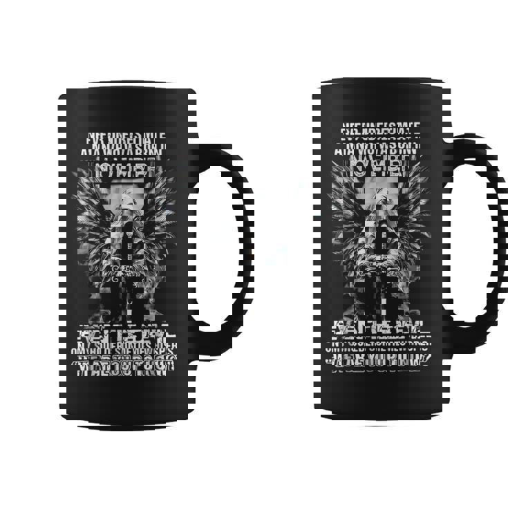 Never Underestimate A Man Who Was Born In November Coffee Mug