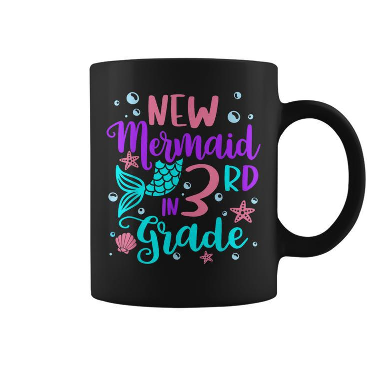 New Mermaid In 3Rd Grade Mermaid Back To School Third Grade  Coffee Mug