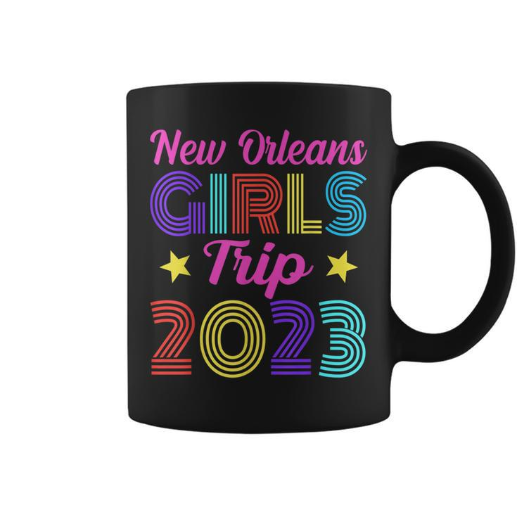 New Orleans Girls Trip 2023 Bachelorette Party Bride Squad Coffee Mug
