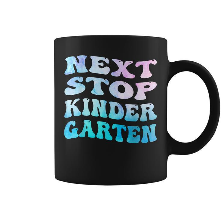 Next Stop Kindergarten Groovy Graduation Last Day Of School Coffee Mug