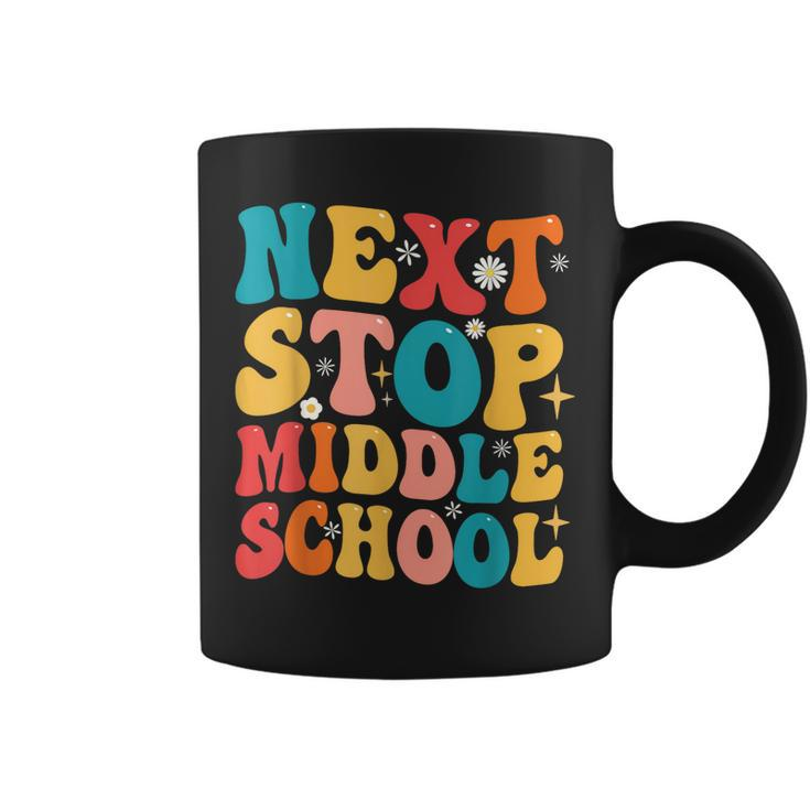Next Stop Middle School Funny Graduate 5Th Grade Graduation Coffee Mug