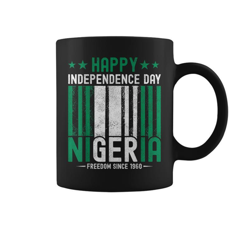 Nigerian Independence Day Vintage Nigerian Flag Coffee Mug