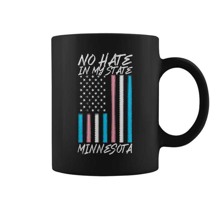No Hate In My State Transgender Lgbt Trans Pride Minnesota Coffee Mug