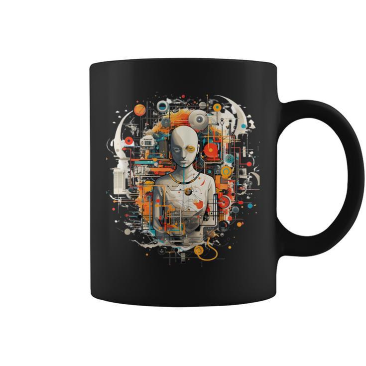 I Have No Idea What This Is Digital Future Prophet Coffee Mug