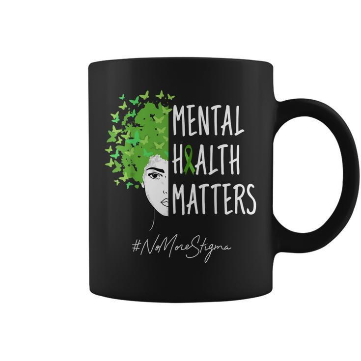 No More Stigma Mental Mental Awareness Month Na Aa Recovery  Coffee Mug
