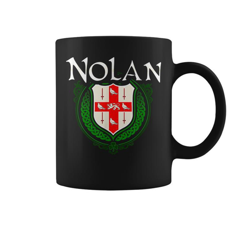 Nolan Surname Irish Last Name Nolan Family Crest Funny Last Name Designs Funny Gifts Coffee Mug