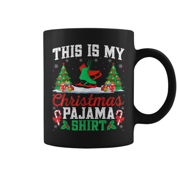 Nordic Skating Skaters Christmas Pajama Xmas Party Coffee Mug